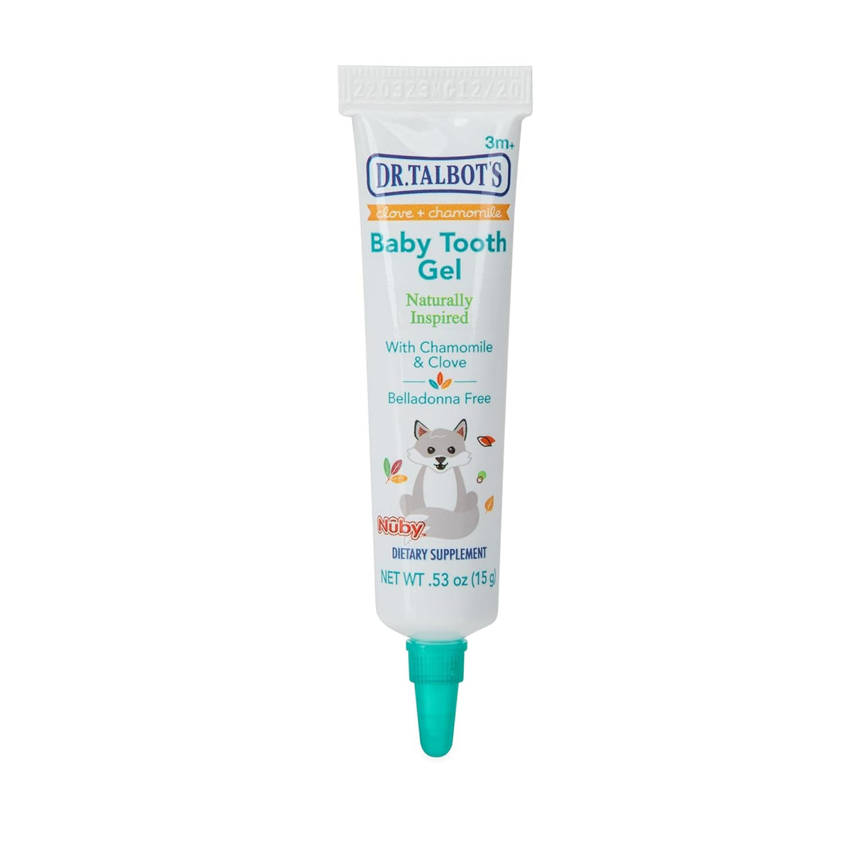 DR. TALBOT'S Baby Tooth Gel for Sore Gums, .53 oz-370797250392-LR-331560-2-LR eShop