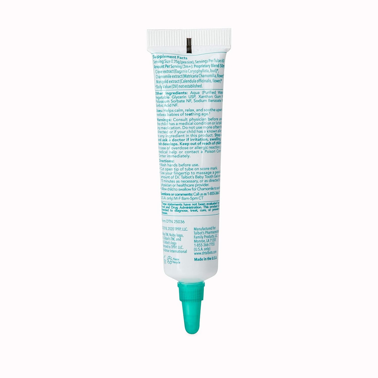 DR. TALBOT'S Baby Tooth Gel for Sore Gums, .53 oz-370797250392-LR-331560-7-LR eShop