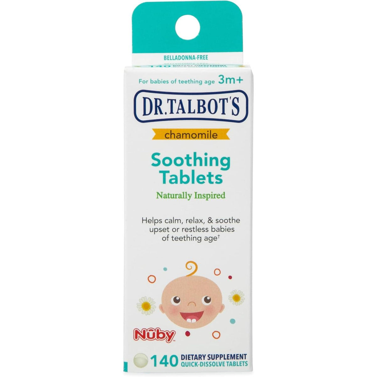 DR. TALBOT'S Quick Dissolve Chamomile Soothing Tablets, 140 count-370797231407-LR-331559-1-LR eShop