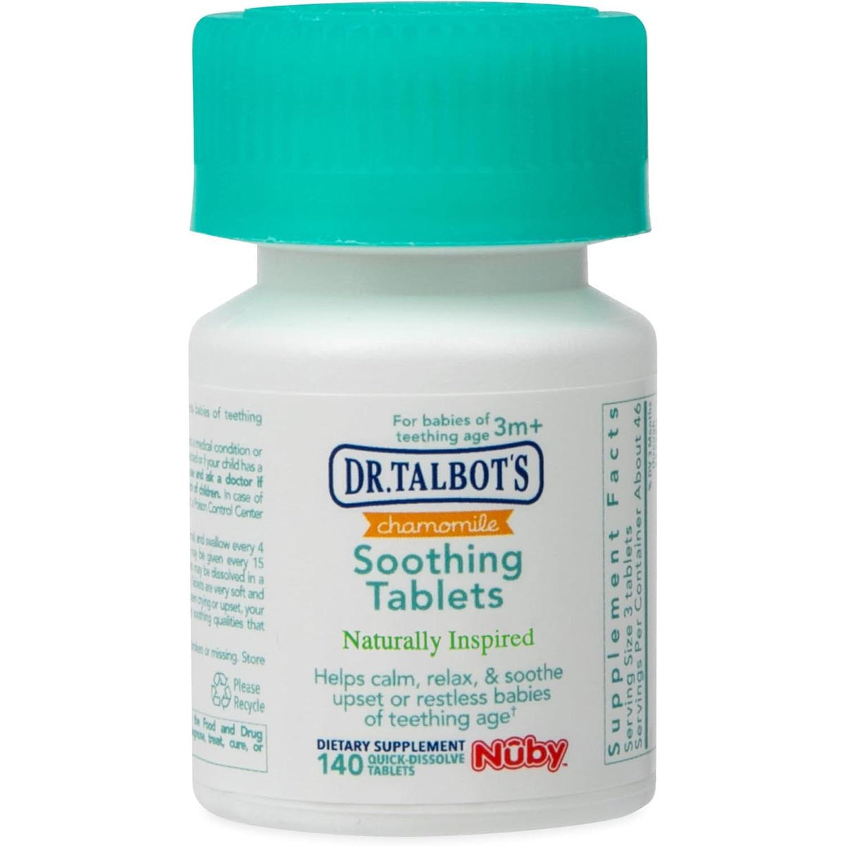 DR. TALBOT'S Quick Dissolve Chamomile Soothing Tablets, 140 count-370797231407-LR-331559-3-LR eShop