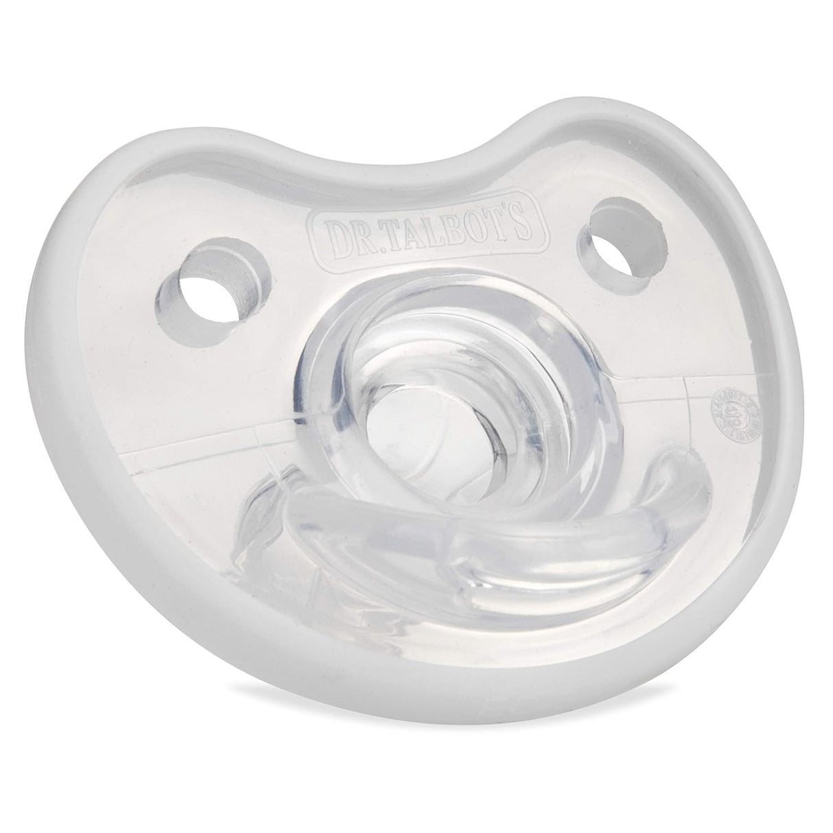 DR. TALBOT'S Soft-Flex Orthodontic Pacifiers, 0-6 months - Aqua and Clear, 2 count-370797800955-LR-355961-4-LR eShop