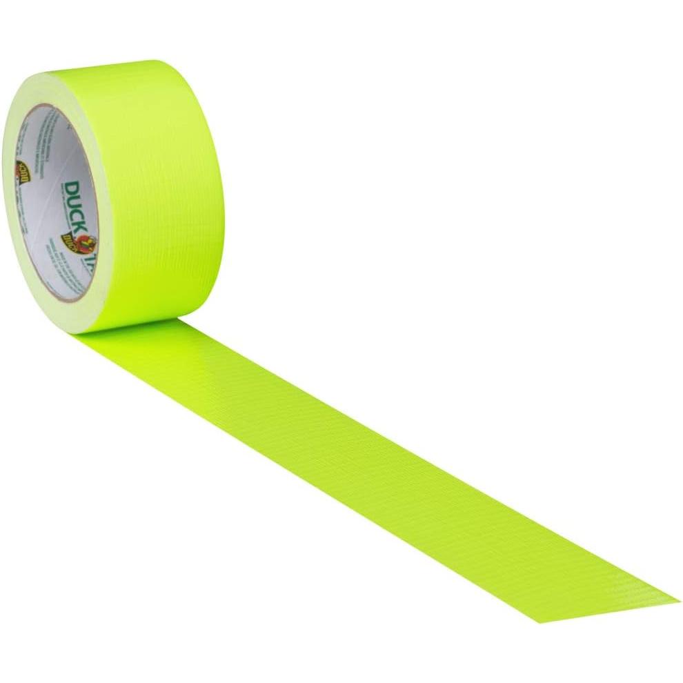 DUCK Color Duct Tape - Fluorescent Citrus, 1.88" x 15 yds-075353325674-LR-331118-3-LR eShop