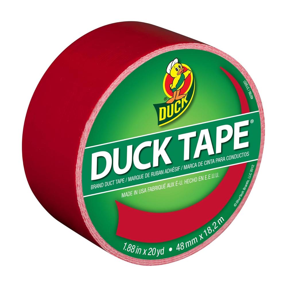 DUCK Color Duct Tape - Red, 1.88" x 20 yds-075353035061-LR-323521-1-LR eShop