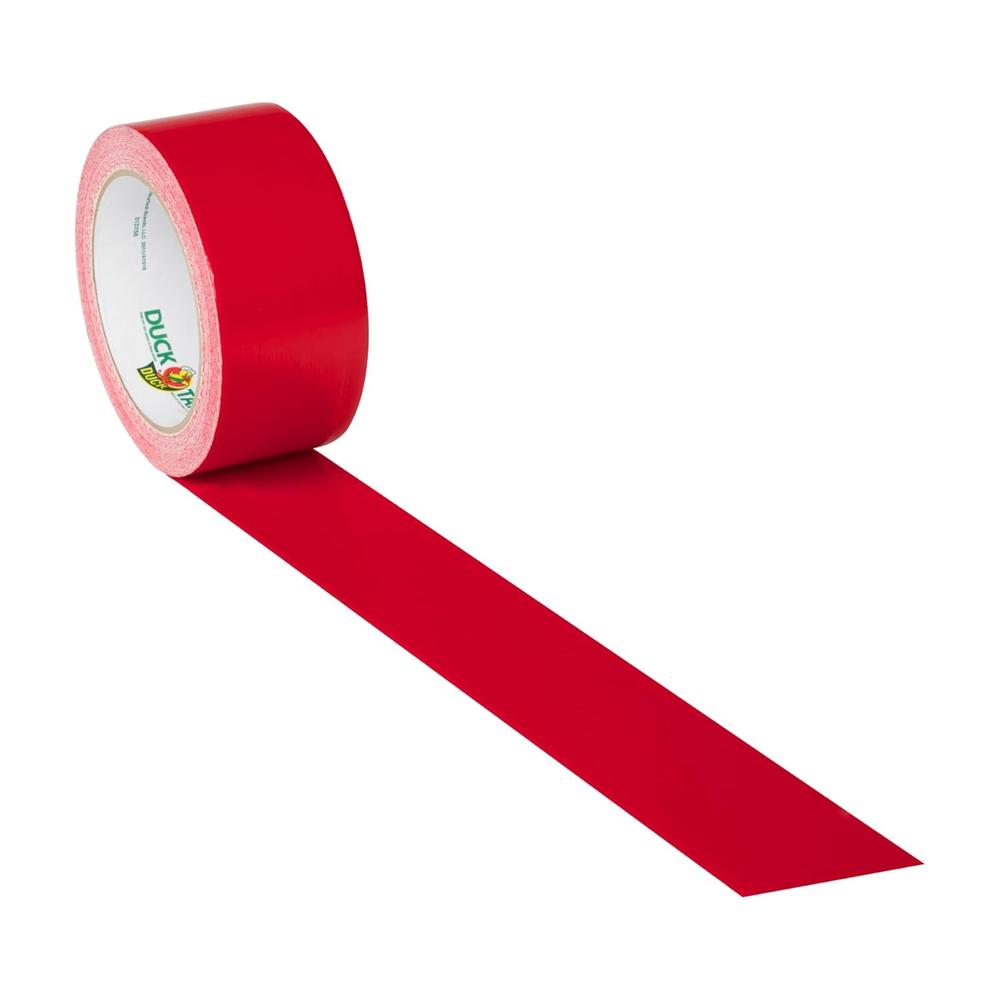 DUCK Color Duct Tape - Red, 1.88" x 20 yds-075353035061-LR-323521-3-LR eShop