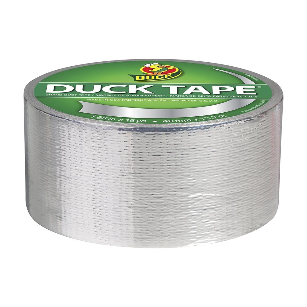 DUCK Metallic Color Duct Tape - Chrome, 1.88" x 15 yds-075353032893-LR-323520-2-LR eShop
