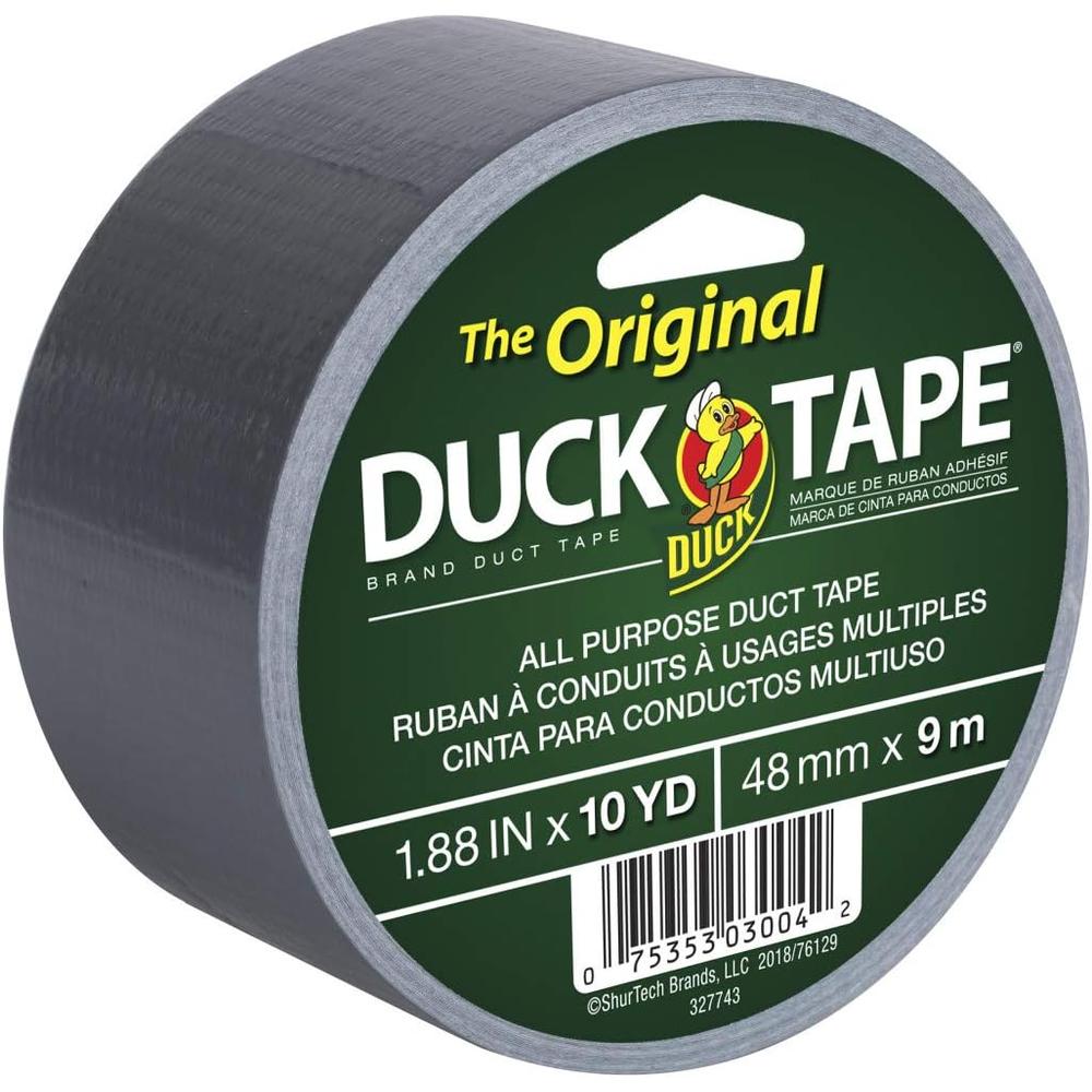 DUCK Original All Purpose Duct Tape - Silver, 1.88" x 10 yds-075353030042-LR-218705-2-LR eShop