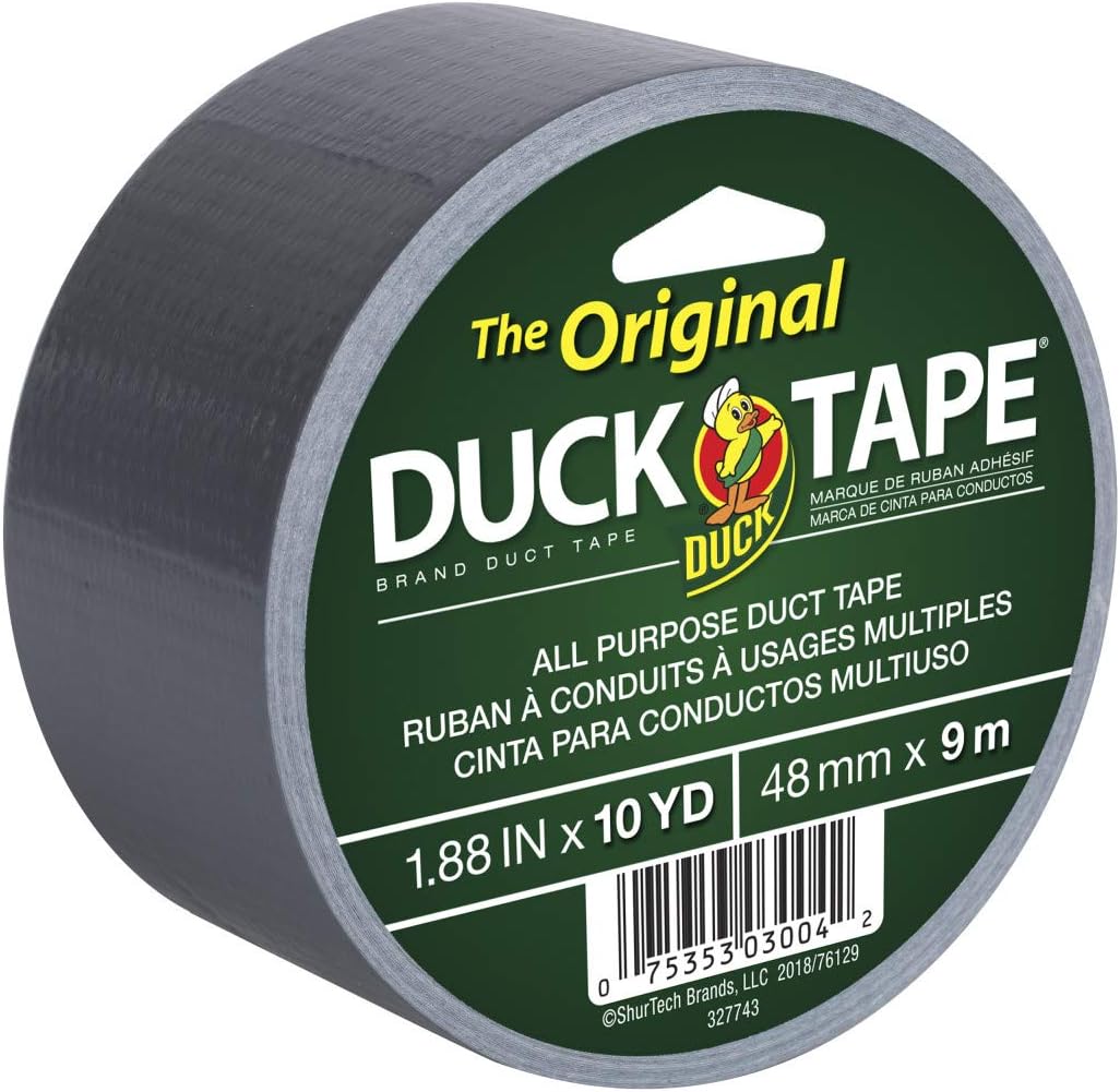 DUCK Original All Purpose Duct Tape - Silver, 1.88" x 10 yds-075353030042-LR-218705-2-LR eShop