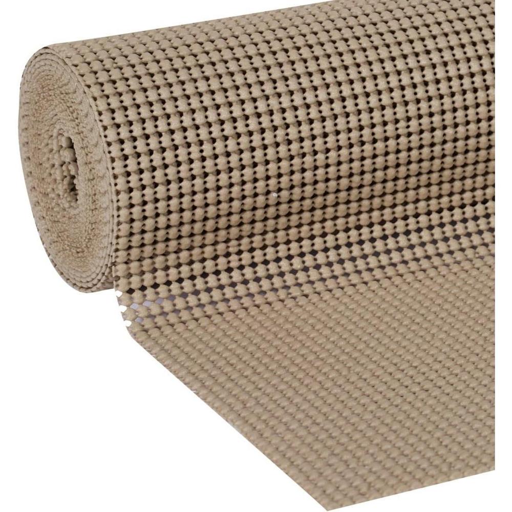 DUCK Select Grip EasyLiner Shelf and Drawer Liner - Taupe, 12" x 10'-075353262672-LR-272160-2-LR eShop