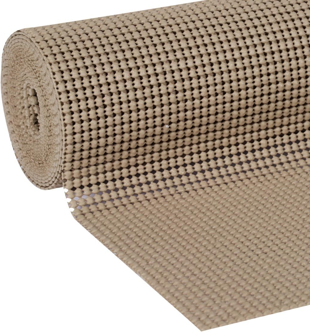 DUCK Select Grip EasyLiner Shelf and Drawer Liner - Taupe, 12" x 10'-075353262672-LR-272160-2-LR eShop