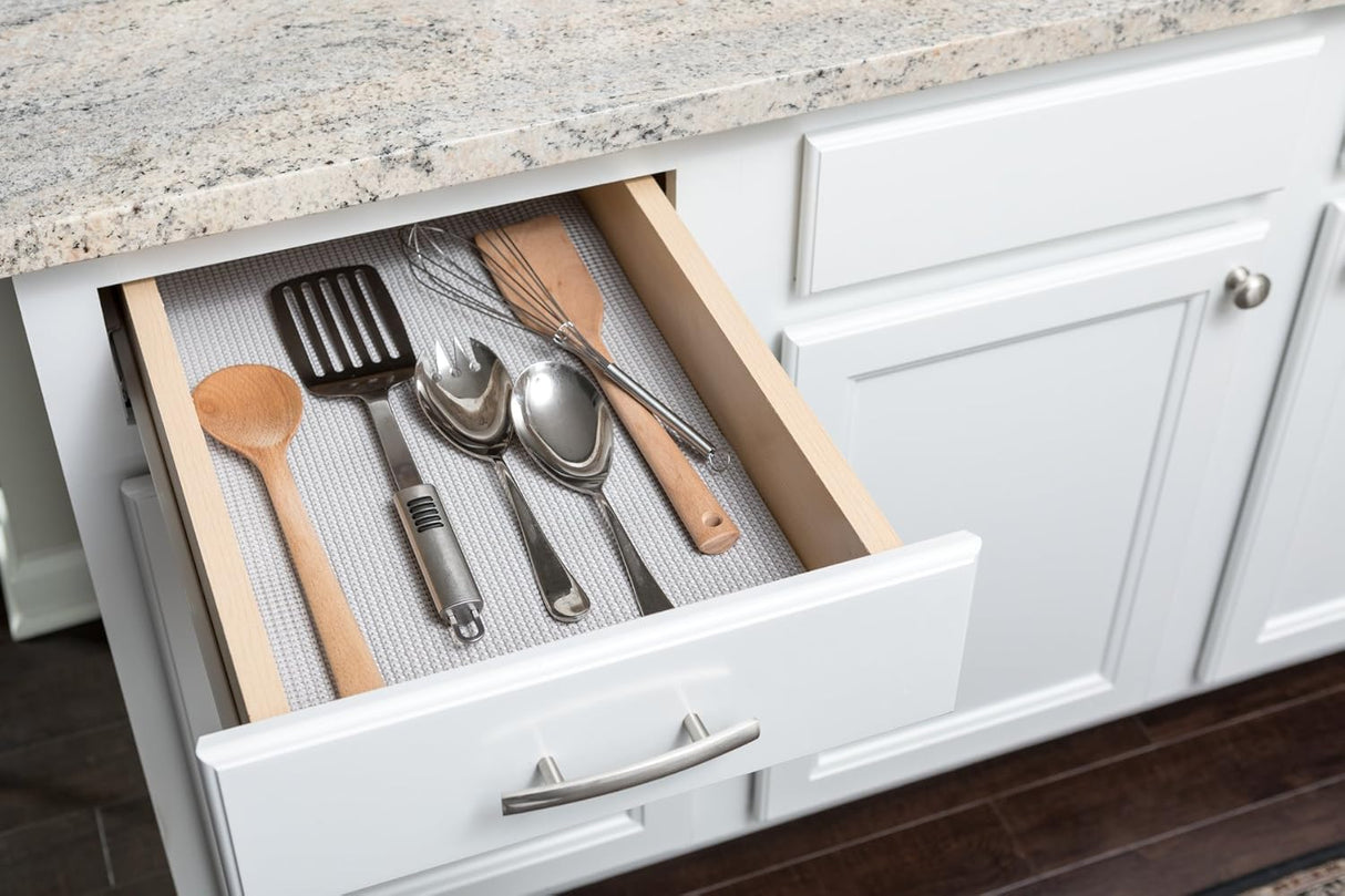 DUCK Select Grip EasyLiner Shelf and Drawer Liner - White, 12" x 10'-075353262733-LR-272161-4-LR eShop