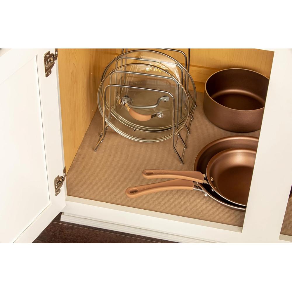 DUCK Smooth Top EasyLiner Shelf and Drawer Liner - Taupe, 12" x 10'-075353224182-LR-272163-4-LR eShop