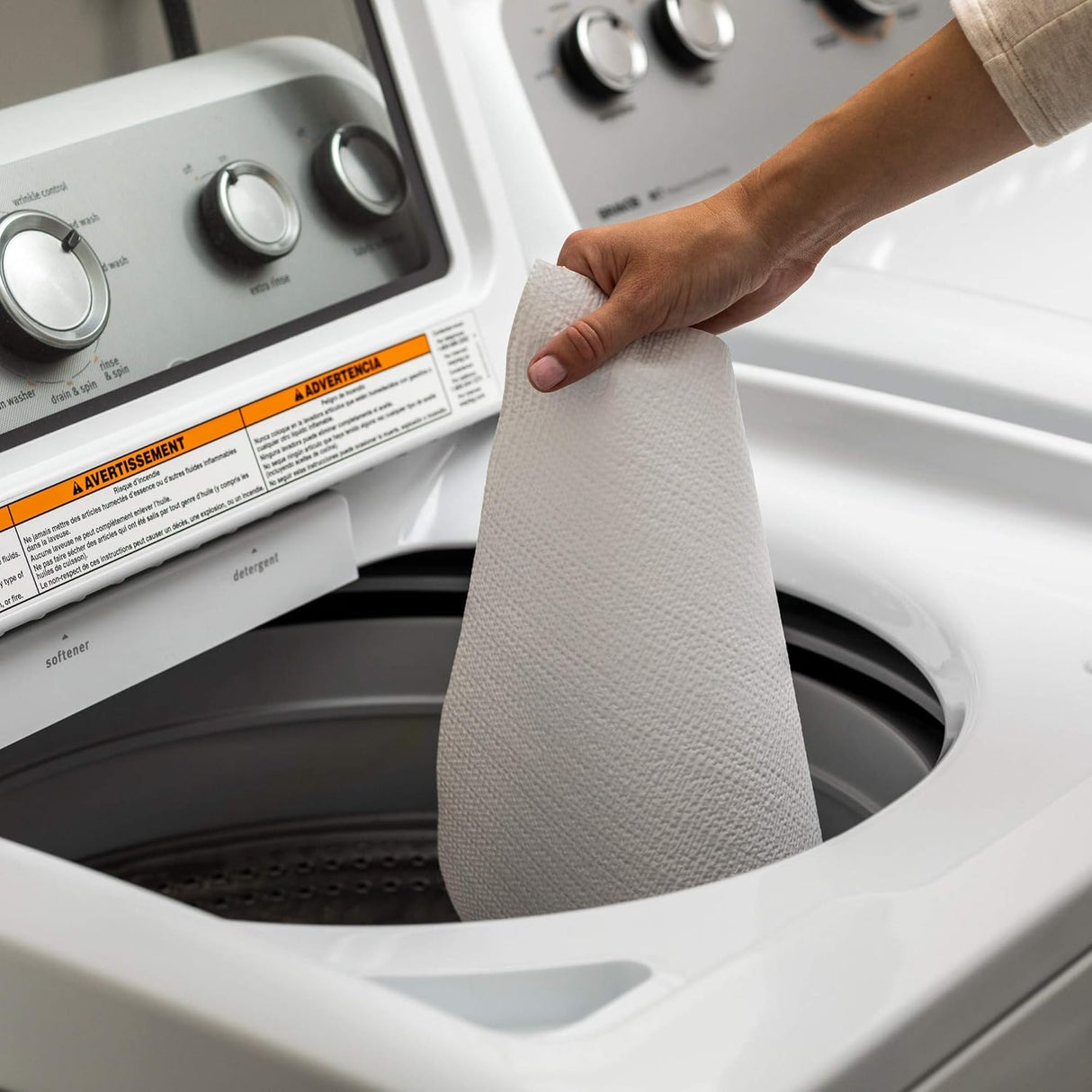 DUCK Smooth Top EasyLiner Shelf and Drawer Liner - White, 12" x 10'-075353252253-LR-272817-6-LR eShop