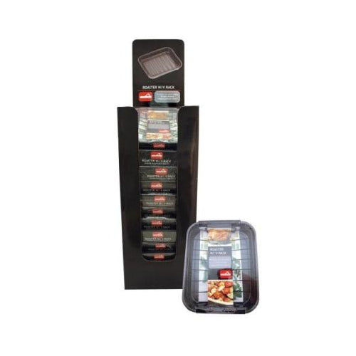 Dura-Kleen Large Roaster with V-Rack Floor Display, 12 count-687929005684-LR-241311-1-LR eShop