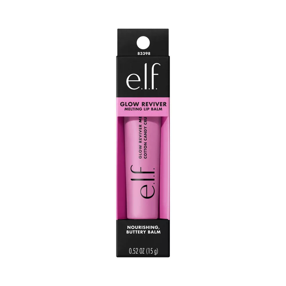e.l.f. Glow Reviver Melting Lip Balm - Cotton Candy Crush, 0.52 oz-609332833982-LR-360260-1-LR eShop
