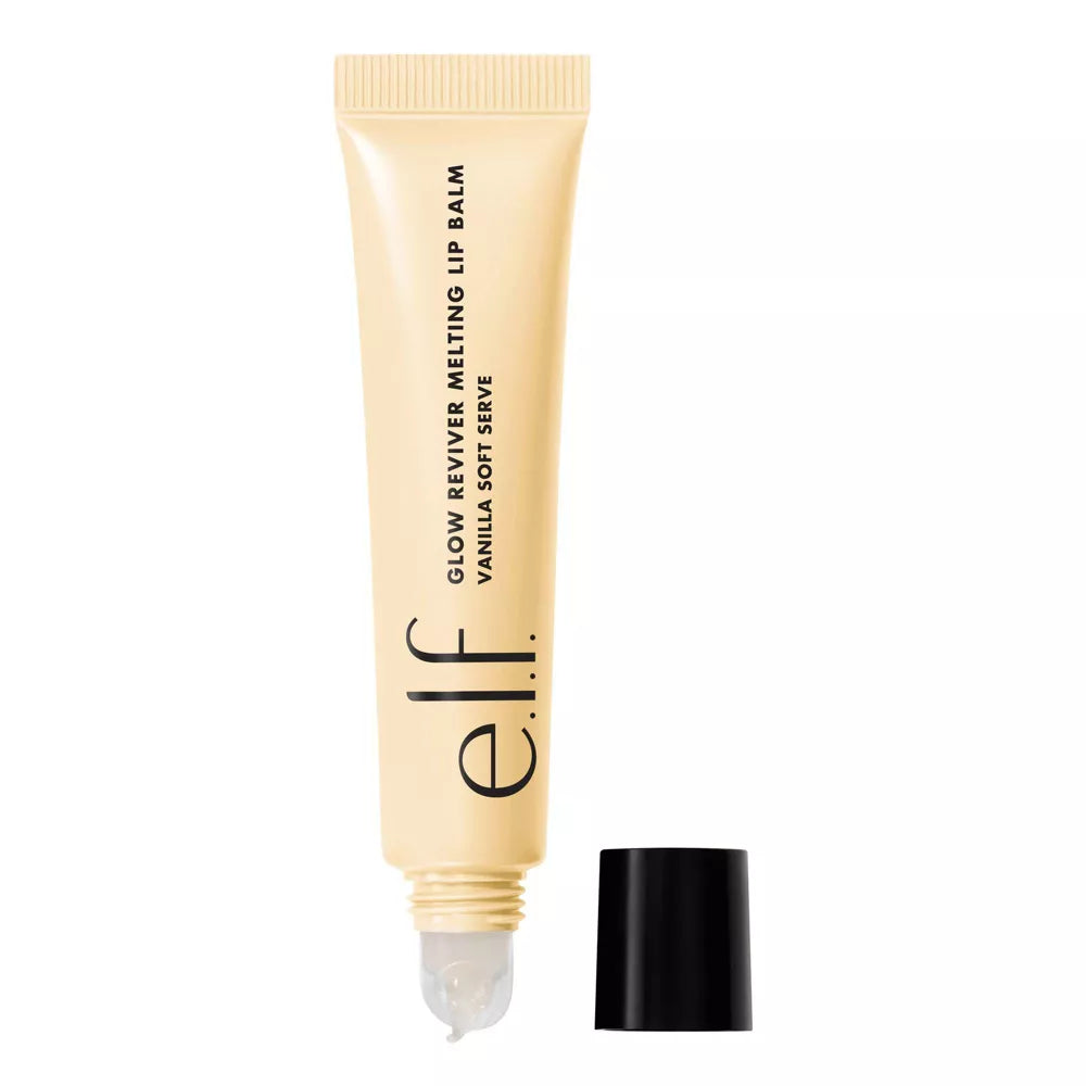 e.l.f. Glow Reviver Melting Lip Balm - Vanilla Soft Serve, 0.52 oz-609332834163-LR-360261-2-LR eShop