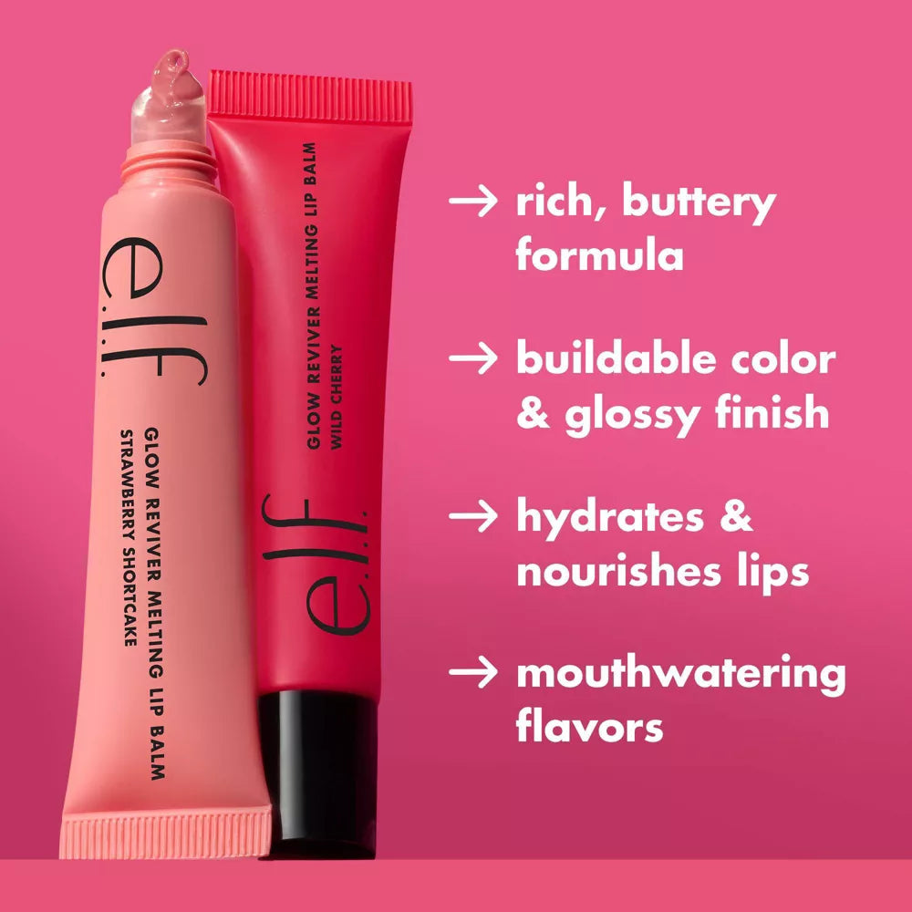 e.l.f. Glow Reviver Melting Lip Balm - Vanilla Soft Serve, 0.52 oz-609332834163-LR-360261-9-LR eShop