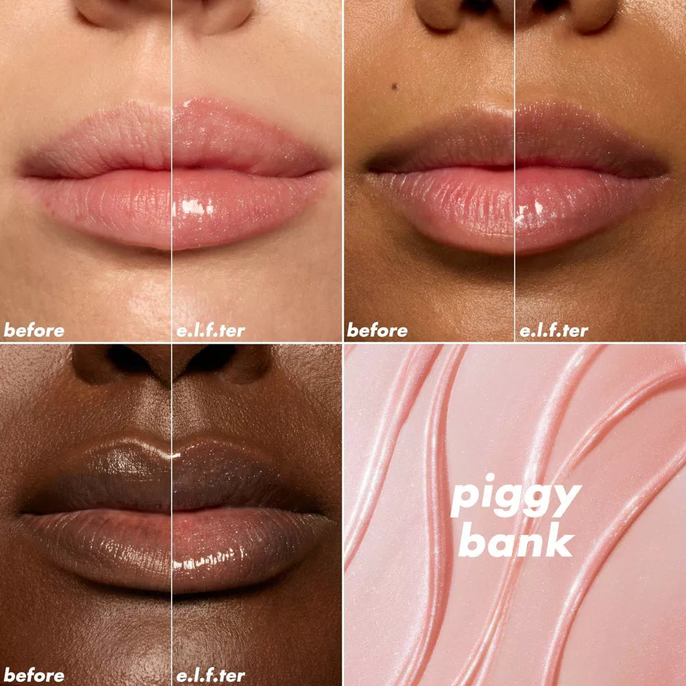 e.l.f. Glow Reviver Plumping Lip Oil - Piggy Bank, 0.25 oz-609332822252-LR-360239-6-LR eShop