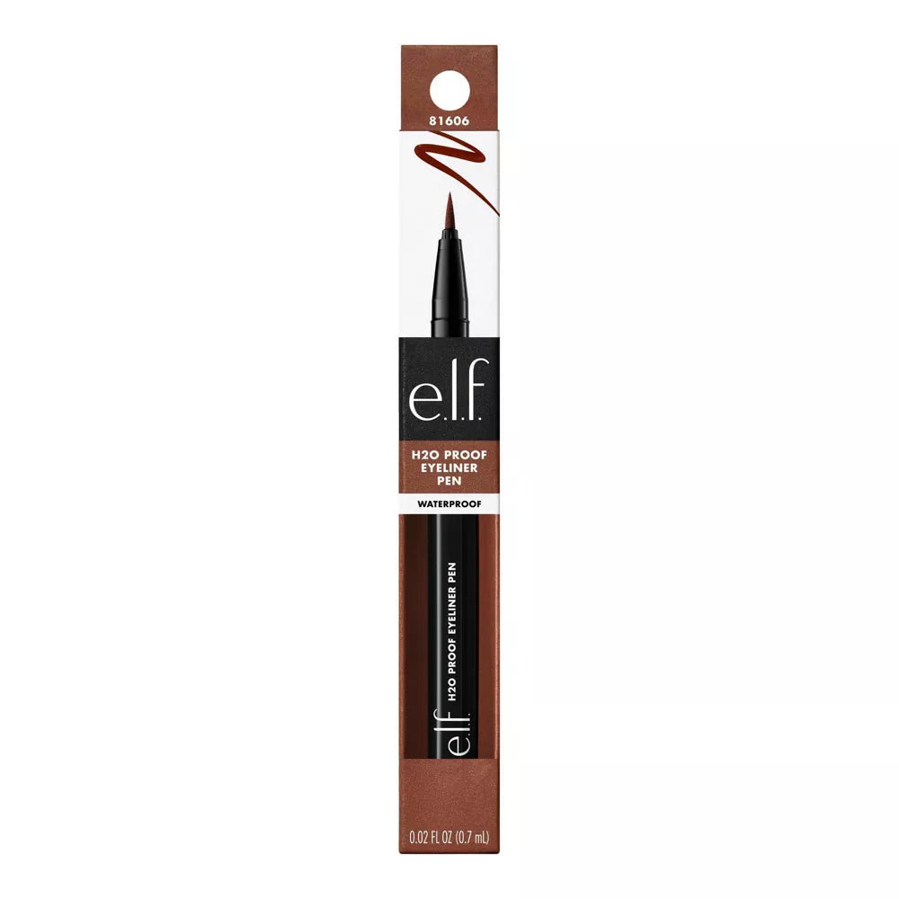 e.l.f. H2O Proof Eyeliner Pen - Waterproof Chestnut Brown, 0.02 oz-609332816060-LR-360229-1-LR eShop