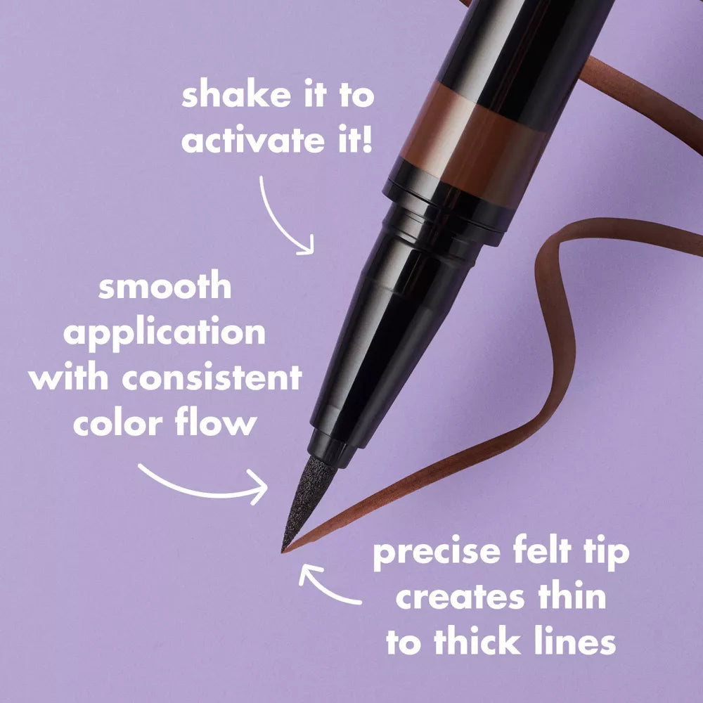 e.l.f. H2O Proof Eyeliner Pen - Waterproof Chestnut Brown, 0.02 oz-609332816060-LR-360229-8-LR eShop