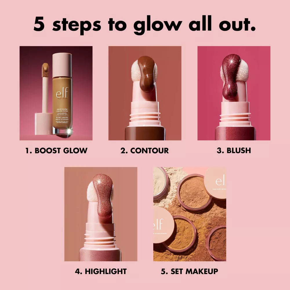 e.l.f. Halo Glow Liquid Filter Highlighter - 00 Fair, 1.06 oz-609332835627-LR-360263-10-LR eShop