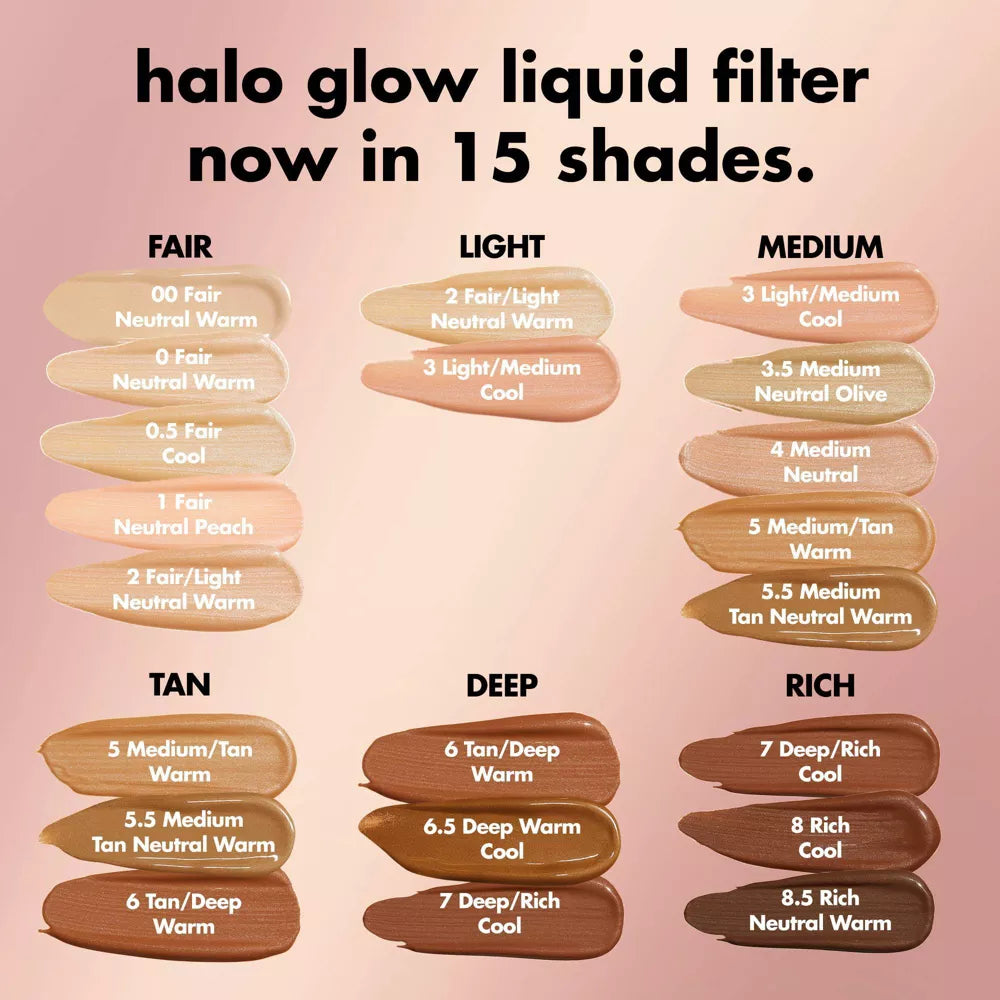 e.l.f. Halo Glow Liquid Filter Highlighter - 00 Fair, 1.06 oz-609332835627-LR-360263-5-LR eShop