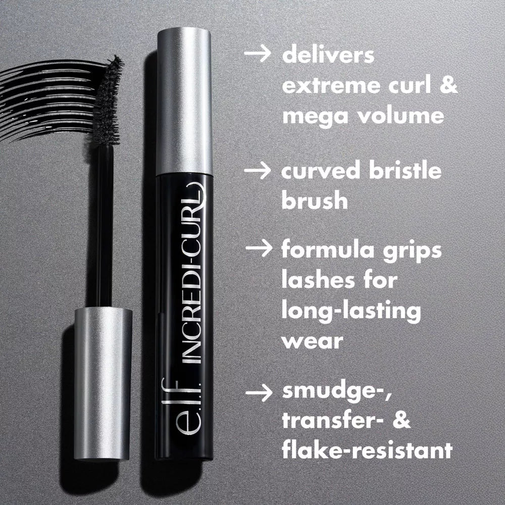 e.l.f. Incredi-Curl Curling & Volumizing Mascara - Deep Brown, 0.32 oz-609332851726-LR-360279-6-LR eShop