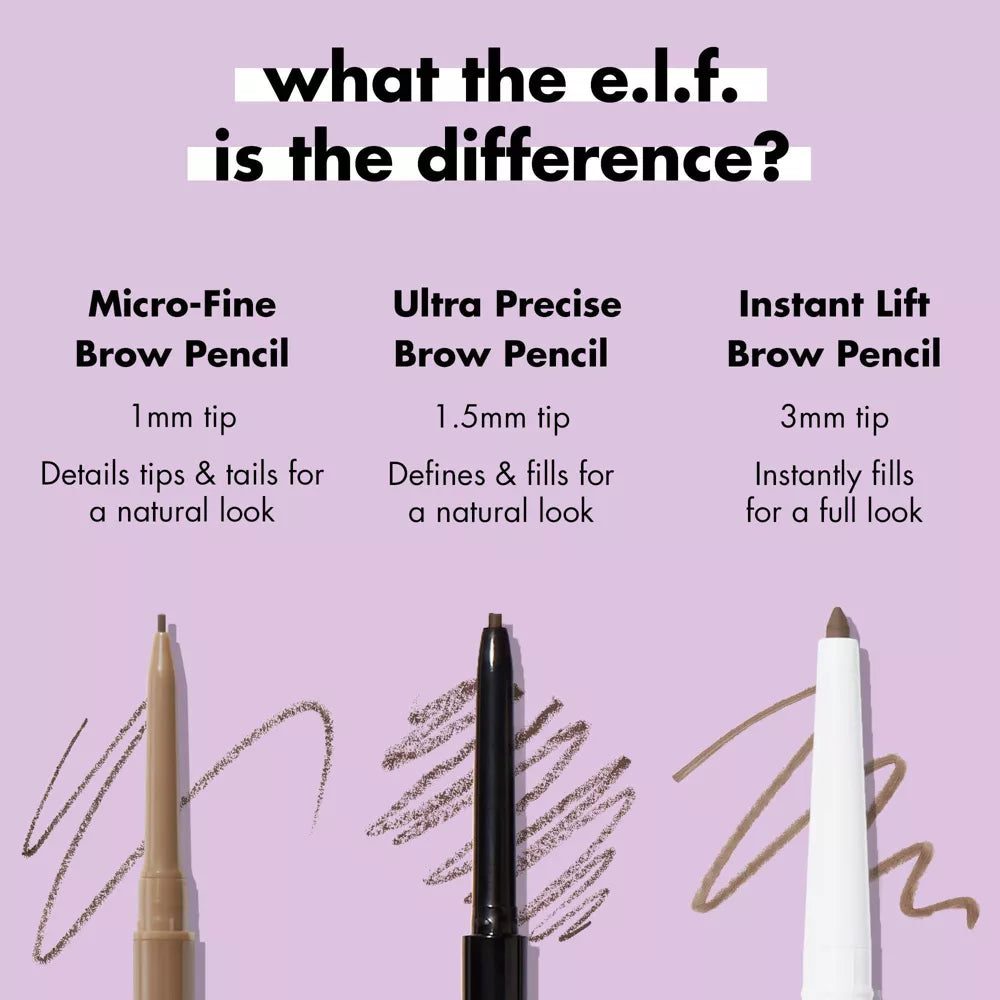e.l.f. Micro-Fine Brow Pencil - Blonde, 0.001 oz-609332843028-LR-360265-10-LR eShop