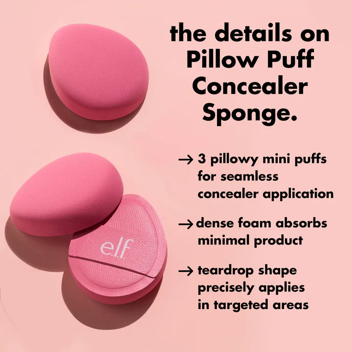 e.l.f. Pillow Puff Concealer Sponge - 3pk-609332851207-LR-362783-2-LR eShop