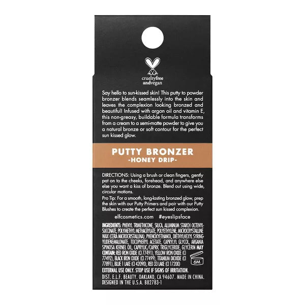 e.l.f. Putty Bronzer - Honey Drip, 0.35 oz-609332827837-LR-342656-5-LR eShop