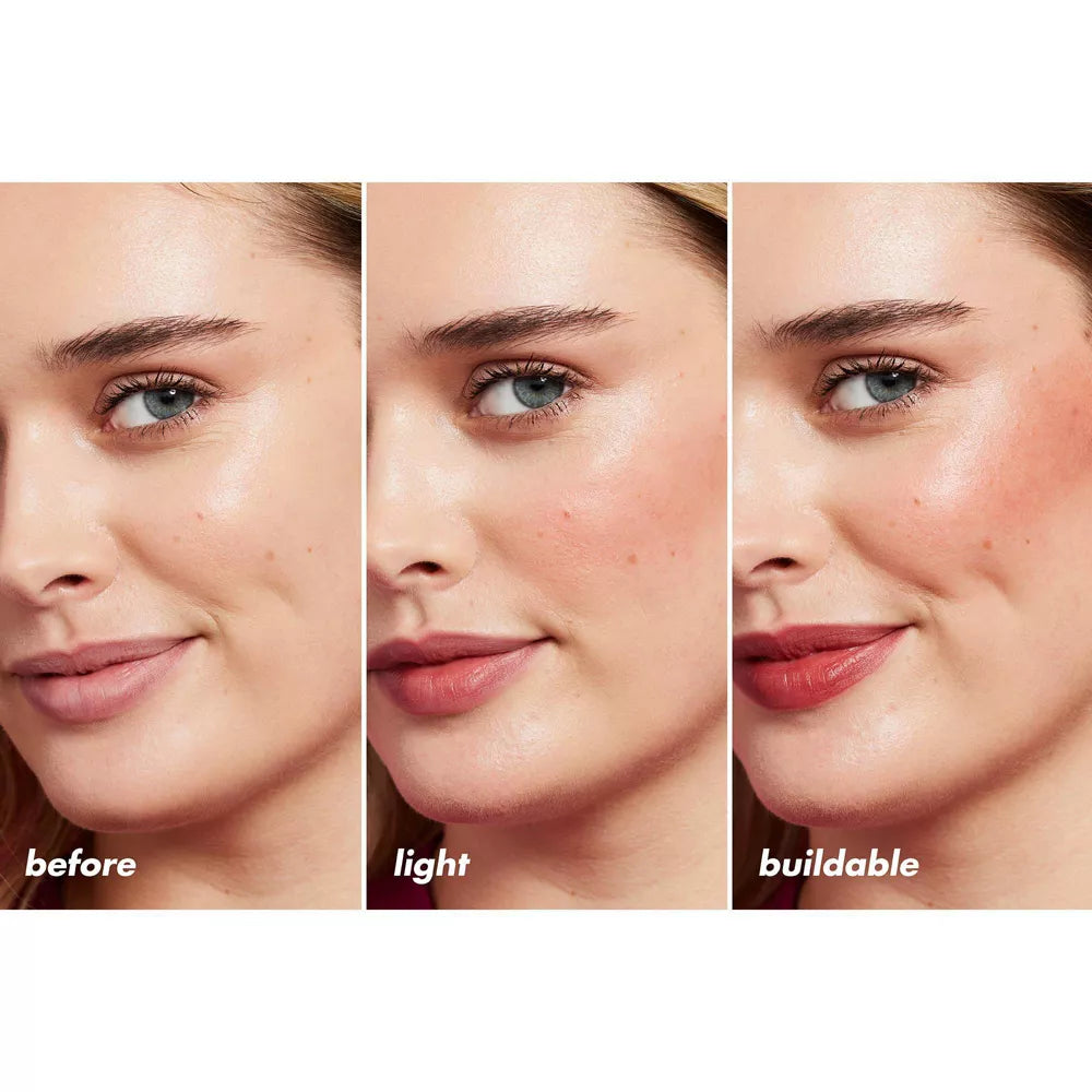 e.l.f. Sheer For It Blush Tint - Buildable Stain For Lips + Cheek - Cherry Cola, 0.22 oz-609332823242-LR-360244-11-LR eShop