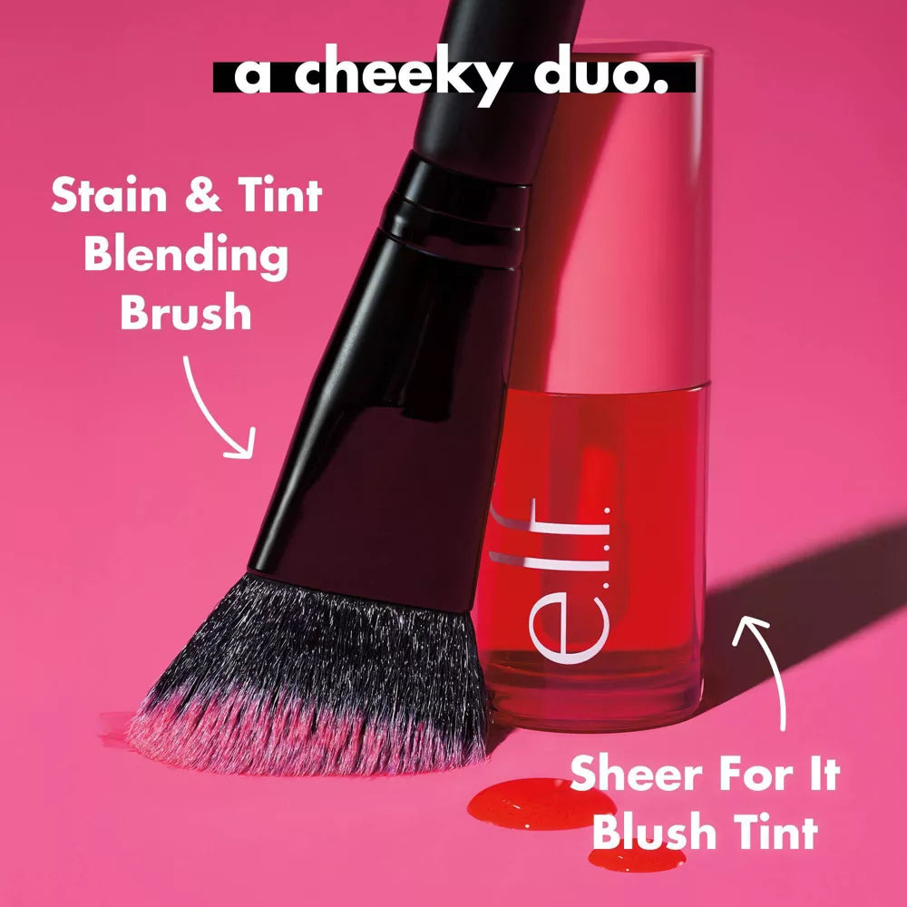 e.l.f. Sheer For It Blush Tint - Buildable Stain For Lips + Cheek - Cherry Cola, 0.22 oz-609332823242-LR-360244-9-LR eShop