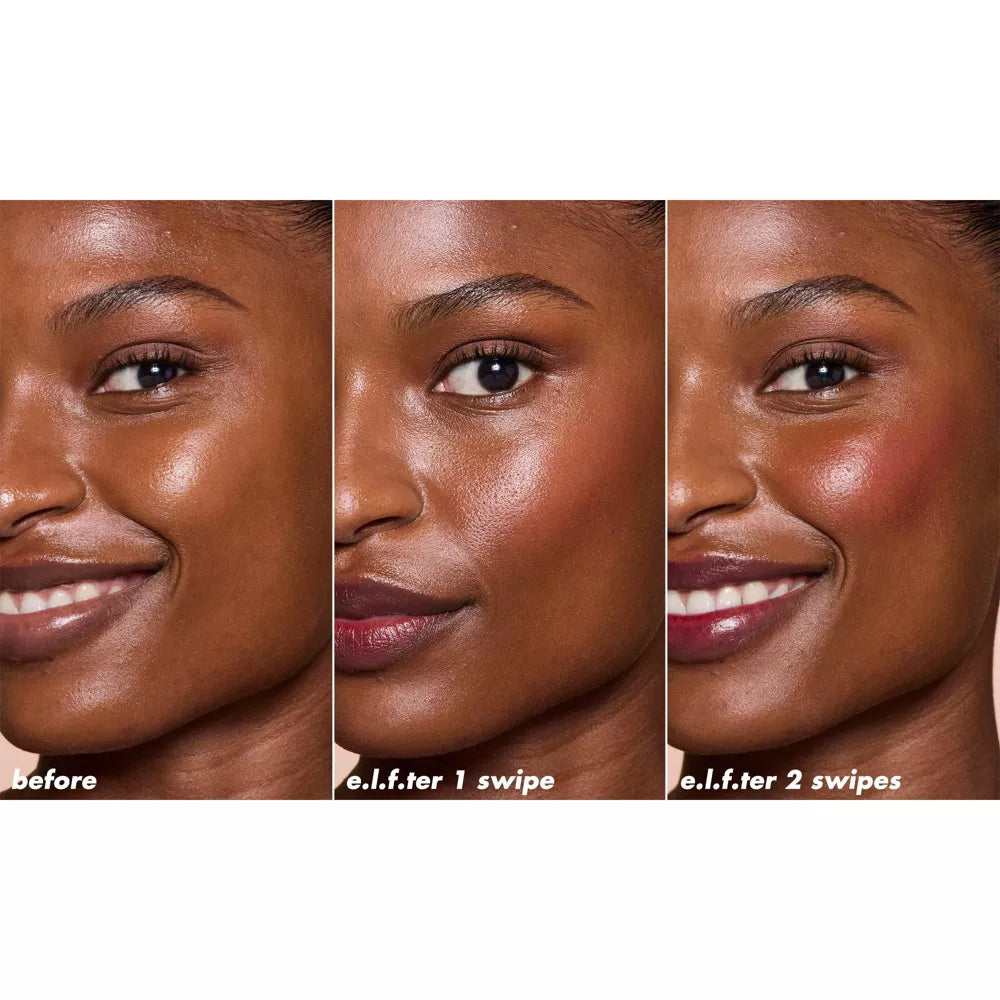 e.l.f. Sheer For It Blush Tint Stain For Lips + Cheek - Plums Up, 0.22 oz-609332823235-LR-360243-11-LR eShop