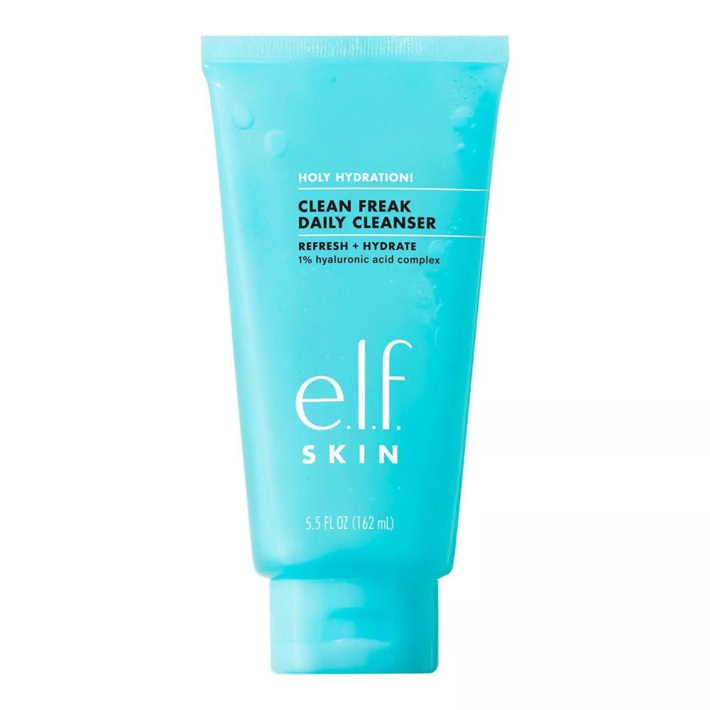 e.l.f. SKIN Holy Hydration! Clean Freak Daily Cleanser, 5.5 oz-609332574229-LR-360225-1-LR eShop