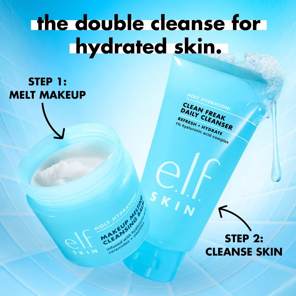 e.l.f. SKIN Holy Hydration! Clean Freak Daily Cleanser, 5.5 oz-609332574229-LR-360225-7-LR eShop