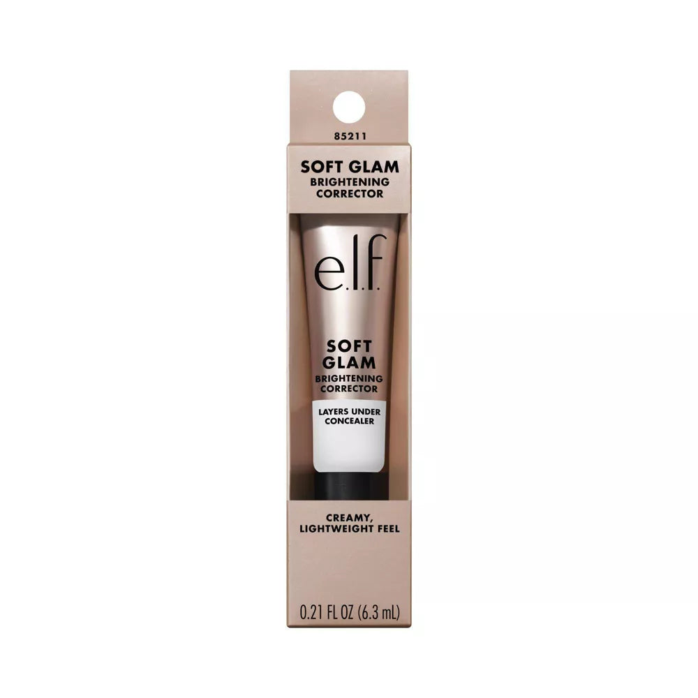 e.l.f. Soft Glam Brightening Corrector - White, 0.21 oz-609332852112-LR-360295-1-LR eShop