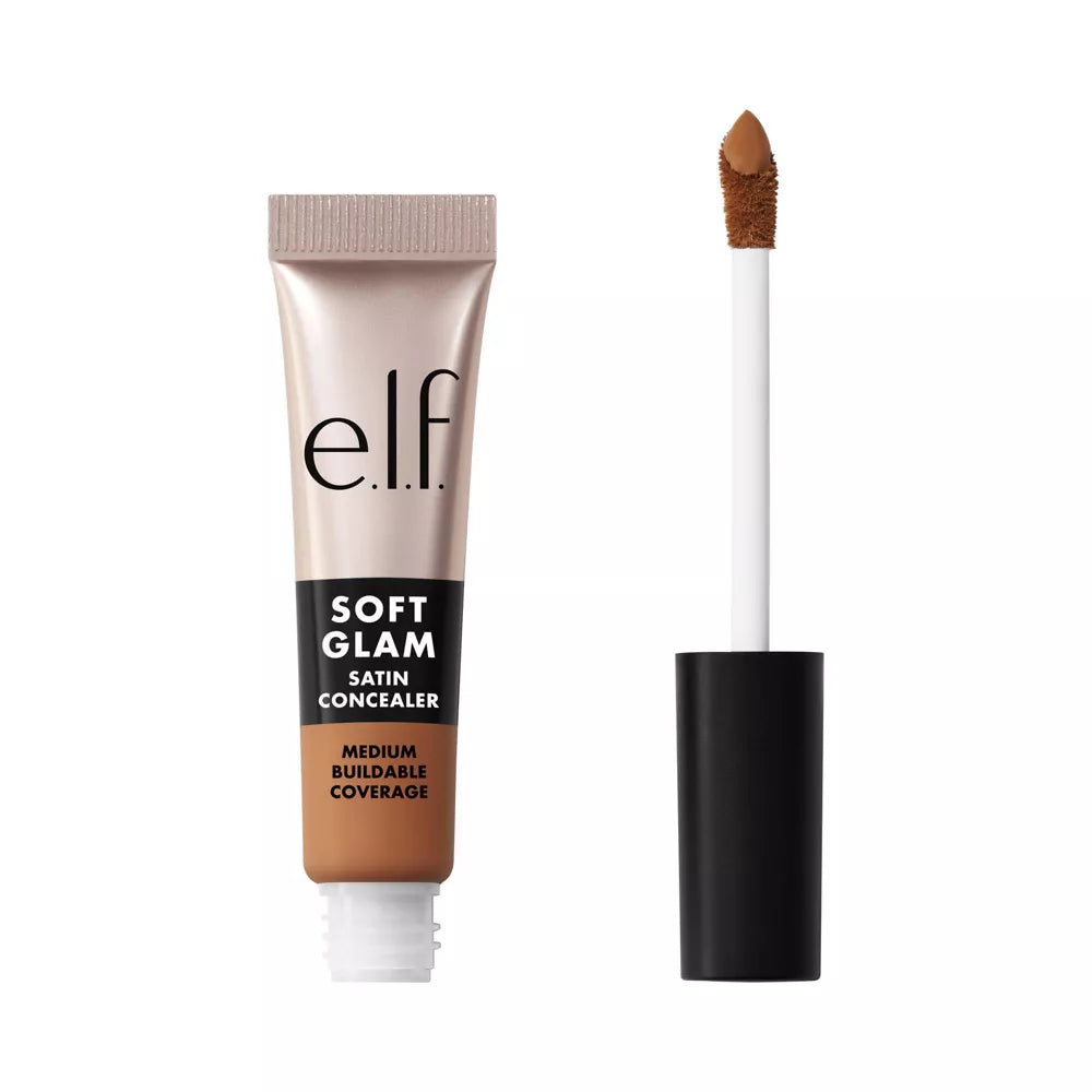 e.l.f. Soft Glam Satin Concealer - 42 Tan Neutral, 0.21 oz-609332851955-LR-360292-2-LR eShop