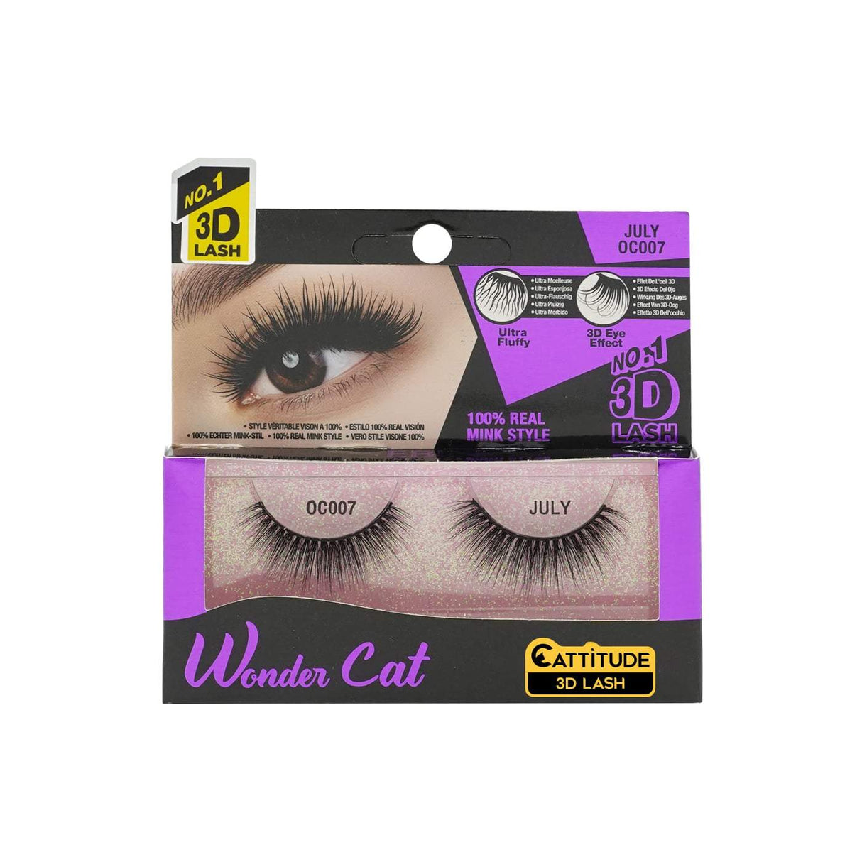 EBIN NEW YORK Cattitude Wonder Cat 3D Faux Mink Lashes - July-812429032056-LR-355507-1-LR eShop