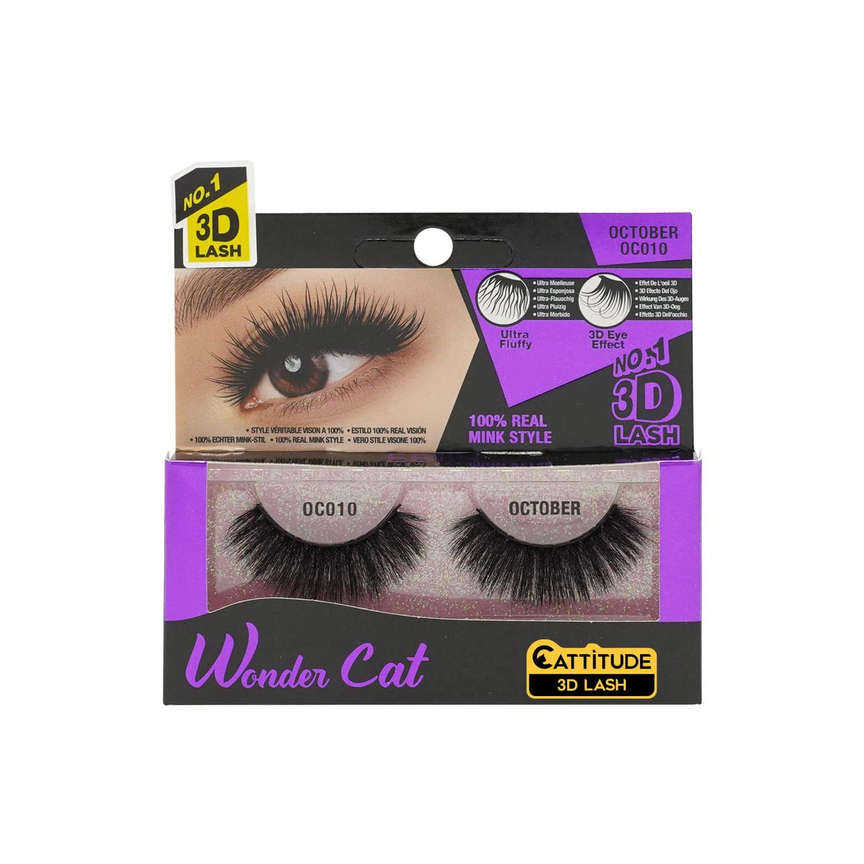 EBIN NEW YORK Cattitude Wonder Cat 3D Faux Mink Lashes - October-812429032087-LR-347810-1-LR eShop