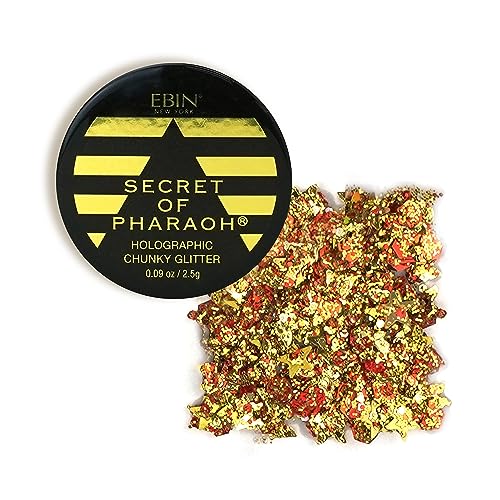 EBIN NEW YORK Secret of Pharaoh Holographic Chunky Glitter - Gold Empire-810122680147-LR-353861-1-LR eShop