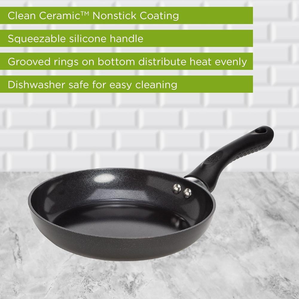 ecolution Artistry Nonstick Frying Pan - Black, 8"-741393418422-LR-263591-2-LR eShop