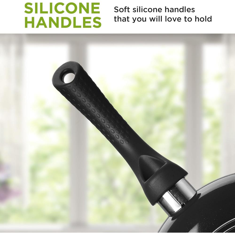 ecolution Artistry Nonstick Frying Pan - Black, 8"-741393418422-LR-263591-5-LR eShop