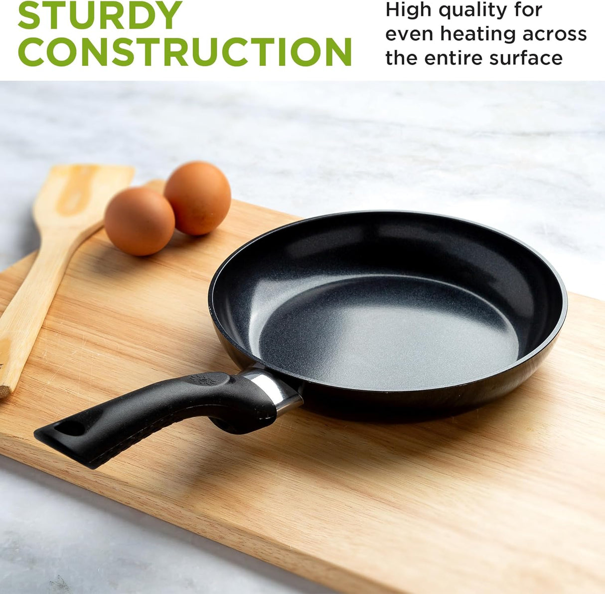 ecolution Artistry Nonstick Frying Pan - Black, 8"-741393418422-LR-263591-6-LR eShop