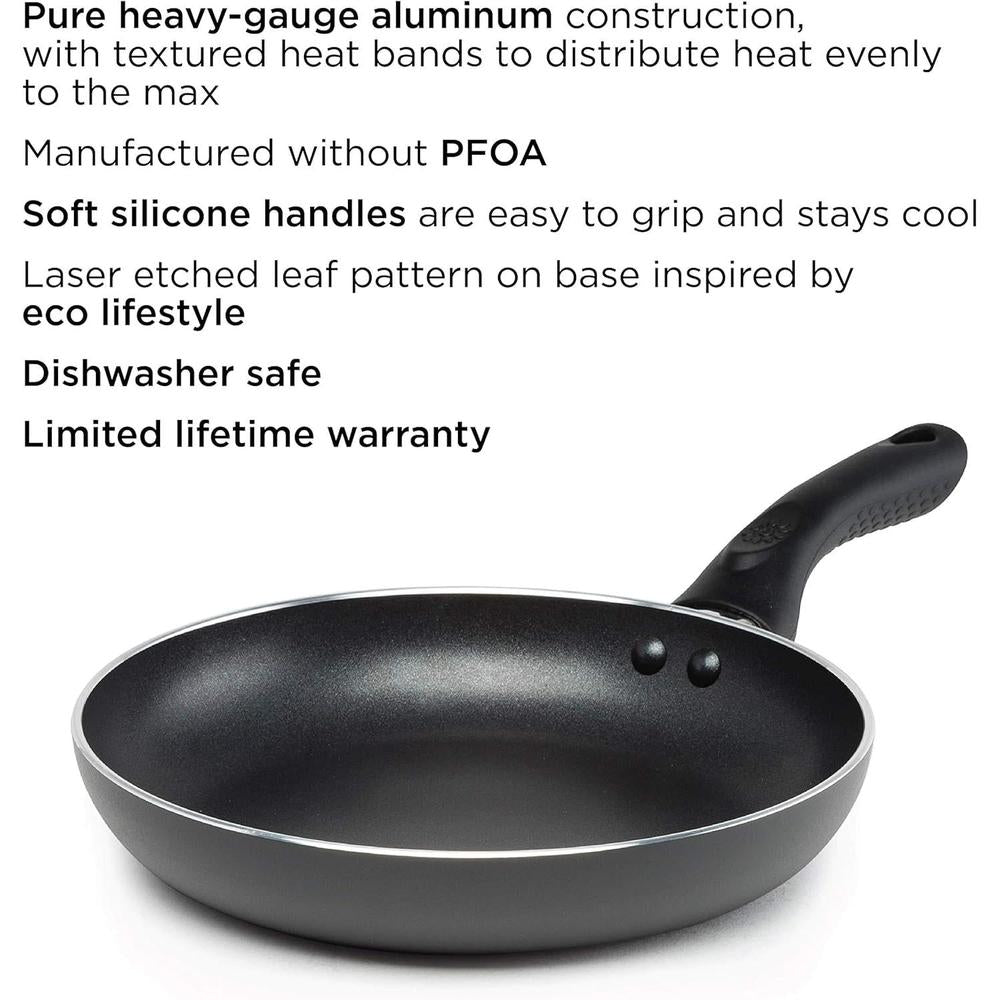 ecolution Evolve Fry Pan - Black, 8"-741393425758-LR-263599-3-LR eShop