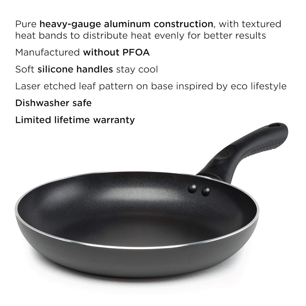 ecolution Evolve Fry Pan - Black, 9.5"-741393425765-LR-263602-2-LR eShop