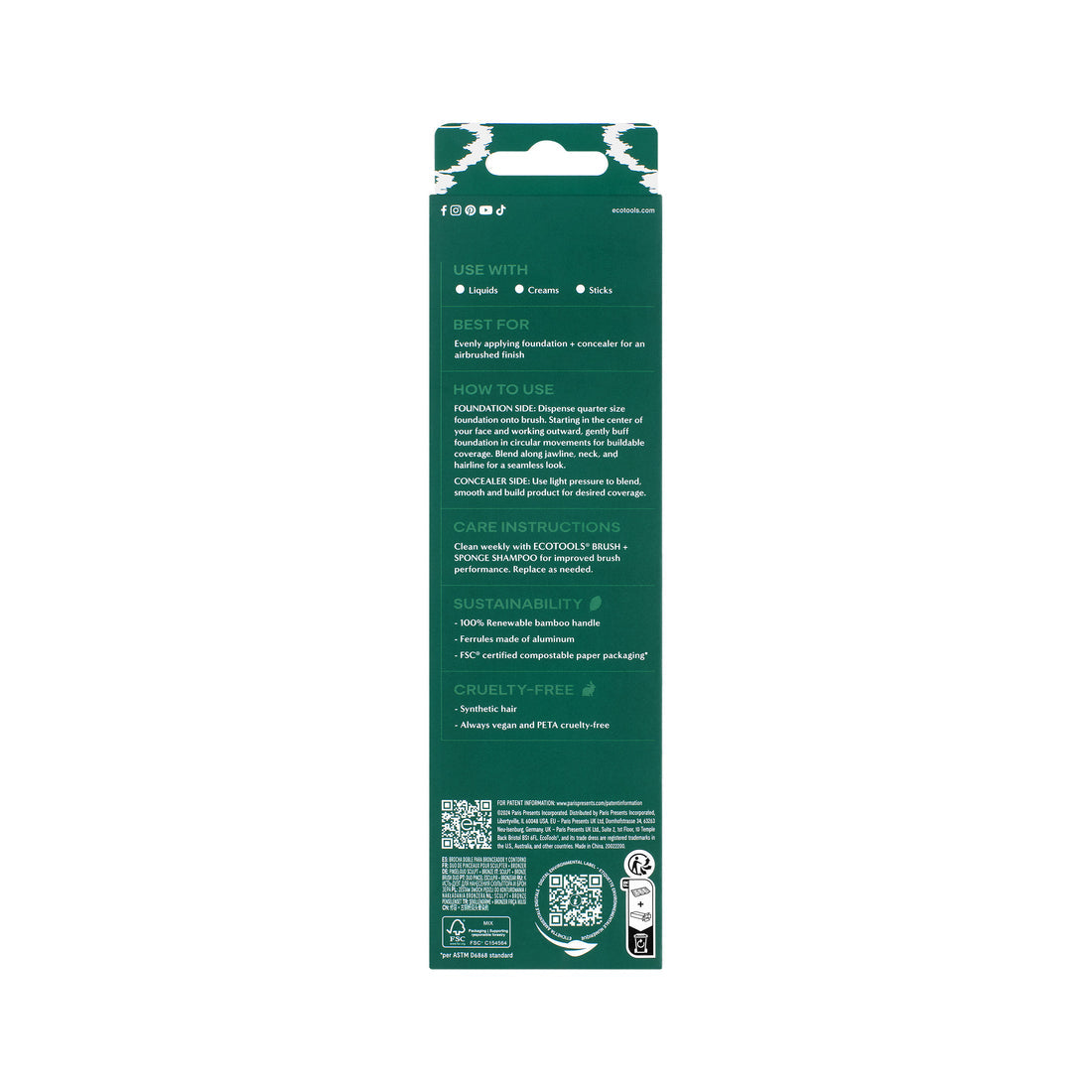 EcoTools Blend + Conceal Dual-Ended Brush-079625445480-LR-361250-11-LR eShop