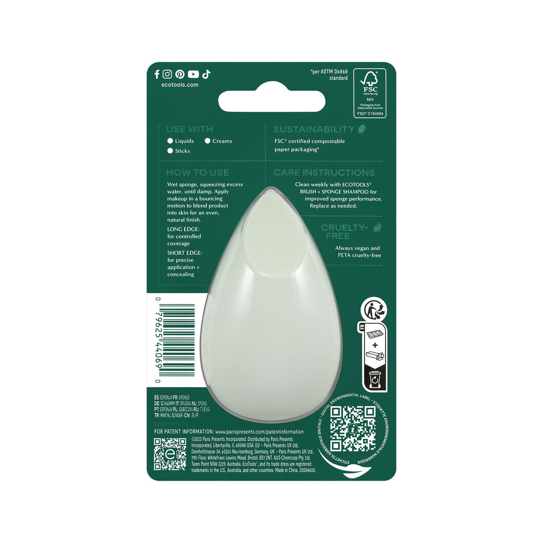 EcoTools Blurring Blender Sponge-079625440690-LR-357099-12-LR eShop