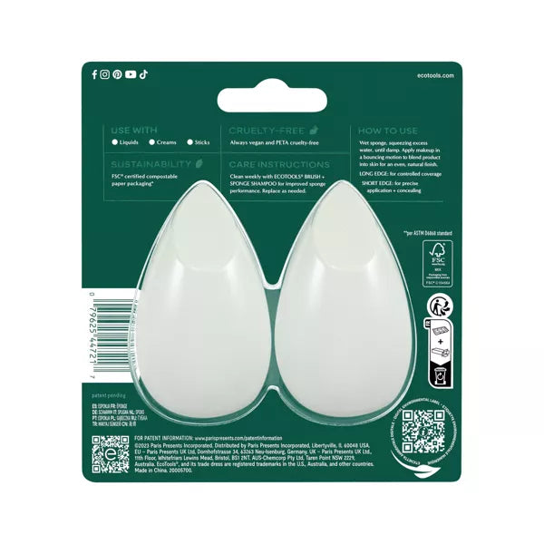 EcoTools Blurring Blender Sponge Duo-079625447217-LR-357104-9-LR eShop