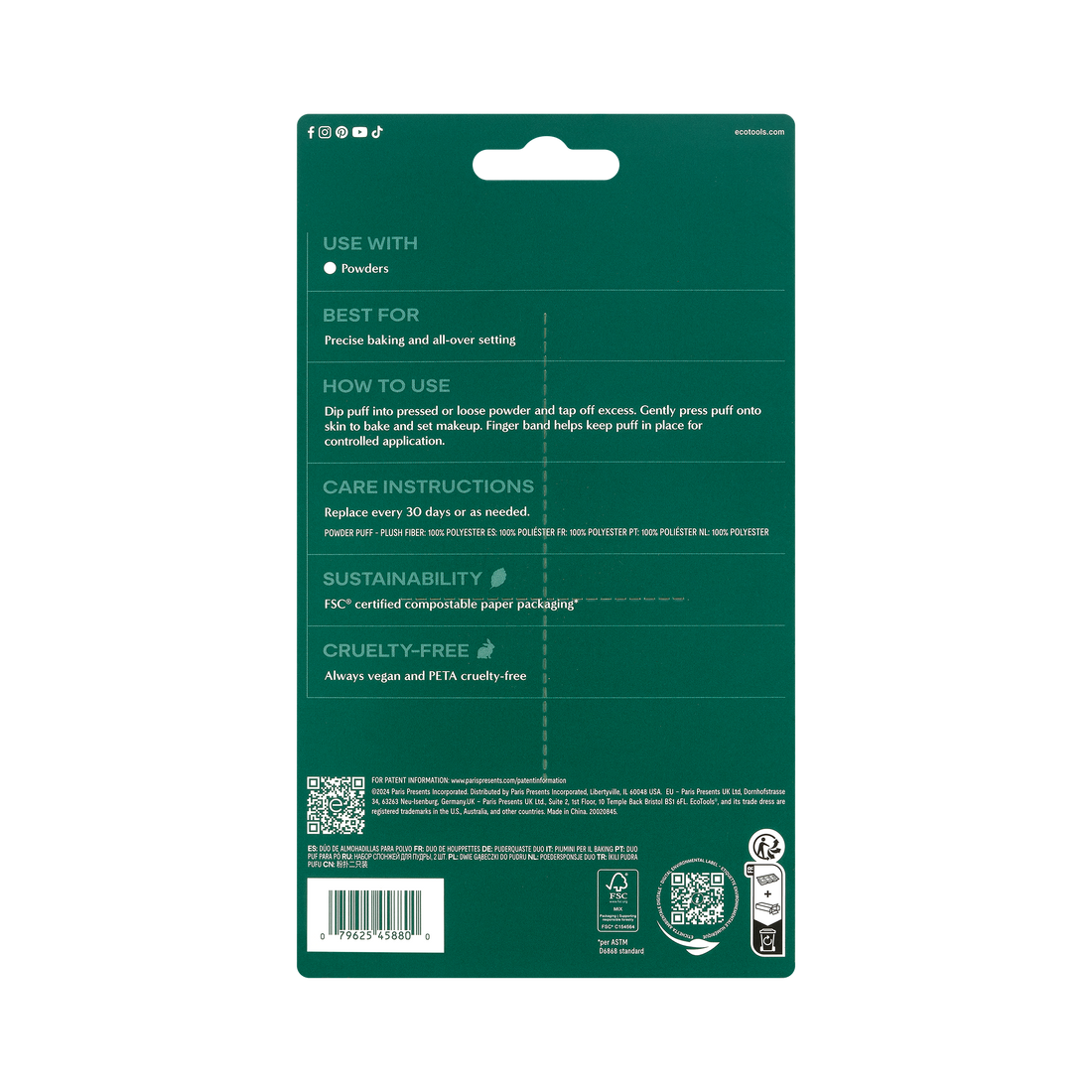 EcoTools Powder Puff Duo-079625458800-LR-360999-9-LR eShop