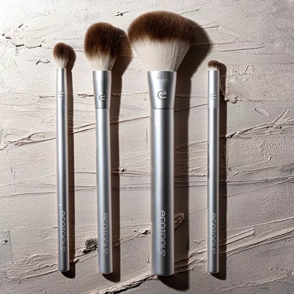 EcoTools Precious Metals Cheek and Eye Highlight Brush Set - 4pc-079625438598-LR-347971-5-LR eShop