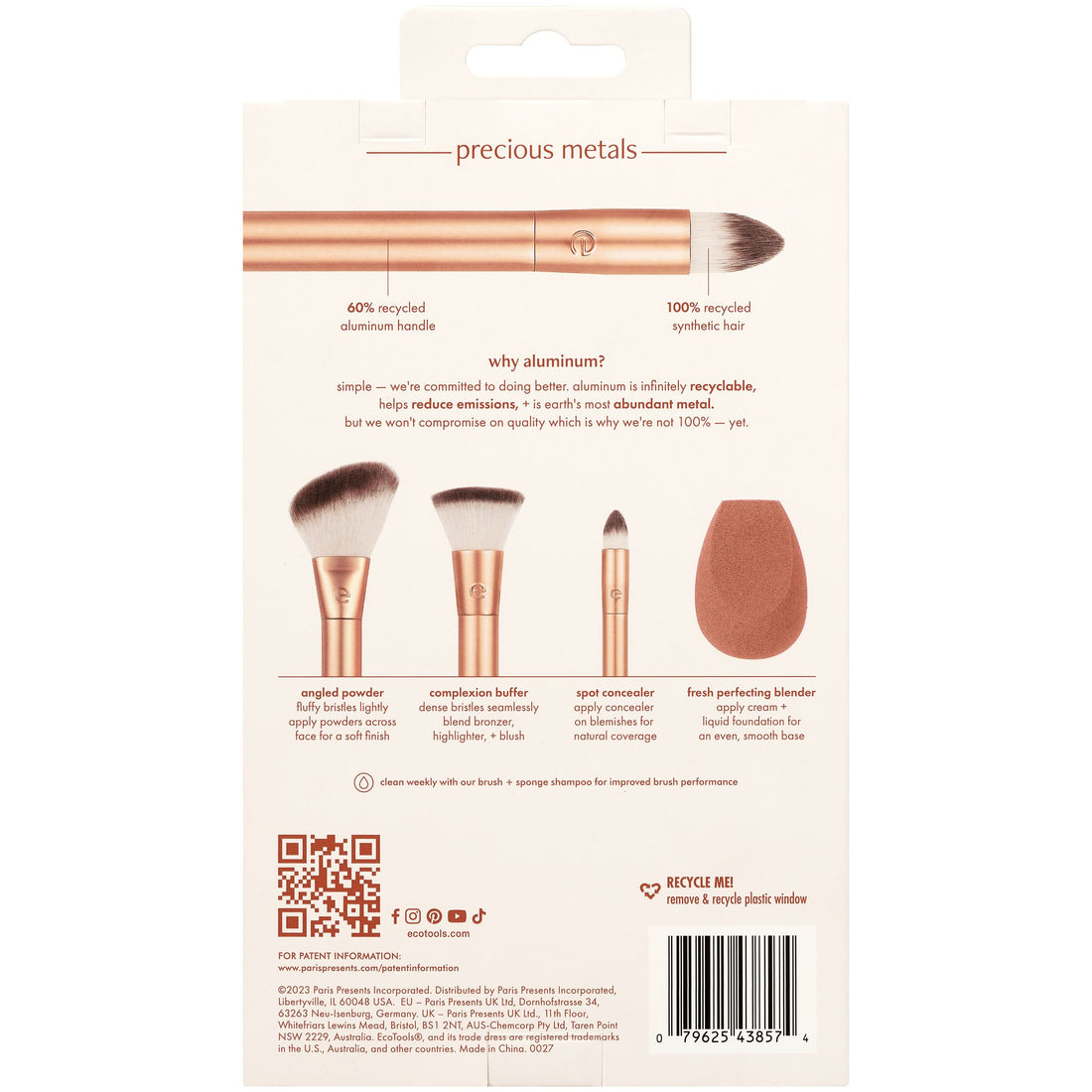 EcoTools Precious Metals Face Blend + Sculpt Makeup Brush Set-079625438574-LR-347970-9-LR eShop